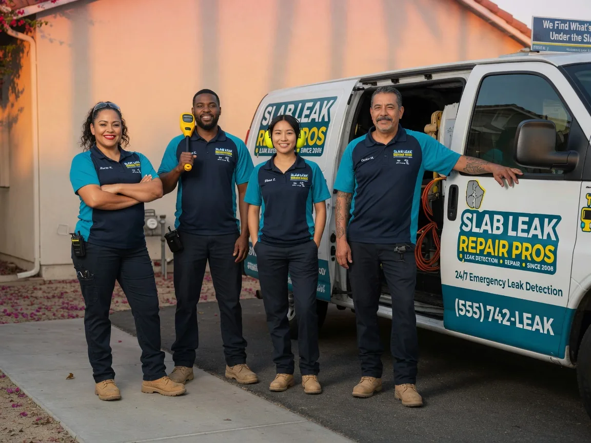 Slab Leak Repair company in Wickett, TX